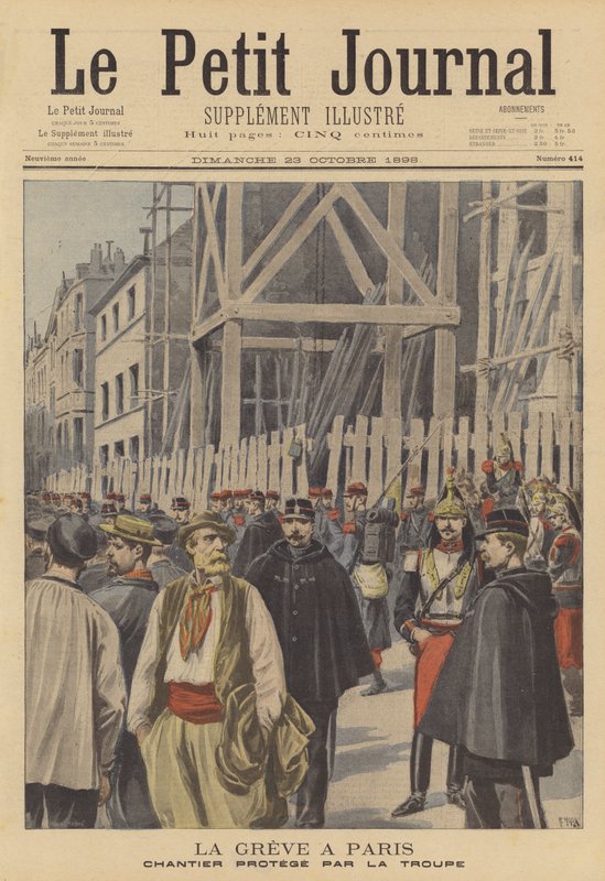 Streik in Paris von French School