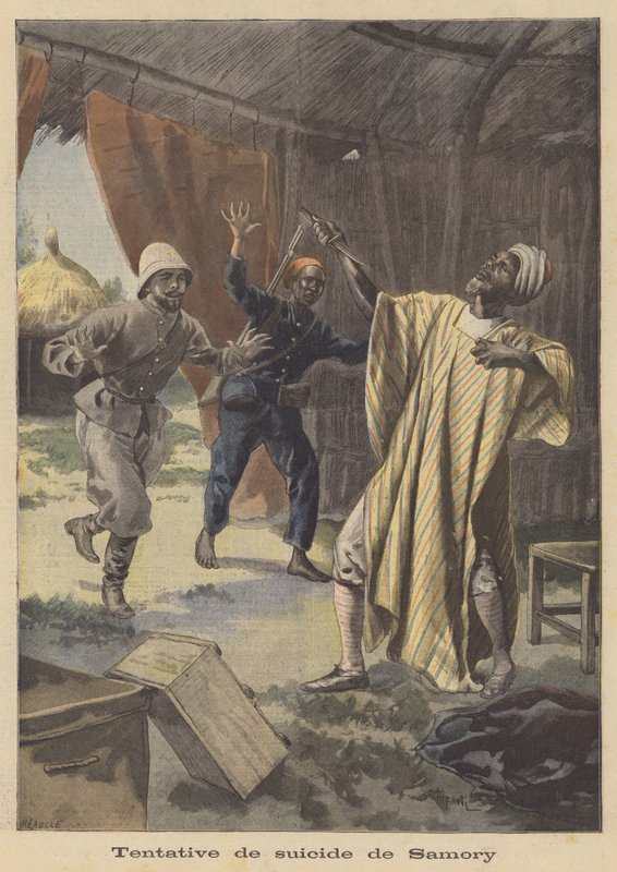 Selbstmordversuch von Samory Toure von French School