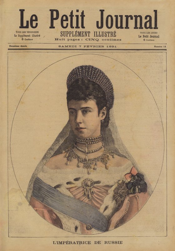Die Kaiserin von Russland von French School