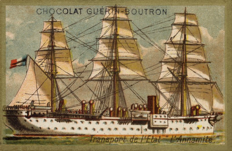 Transportschiff Annamite von French School