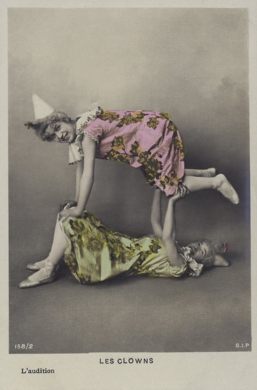 Ein Paar Clowns von French Photographer