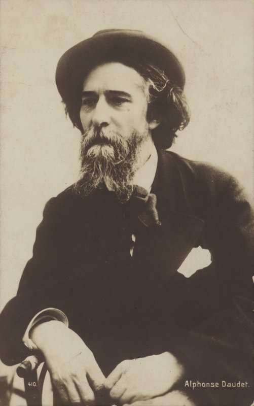 Alphonse Daudet (1840-1897), französischer Romanautor von French Photographer