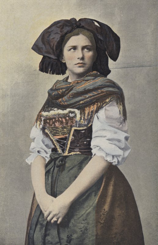 Elsässerin in Tracht von French Photographer