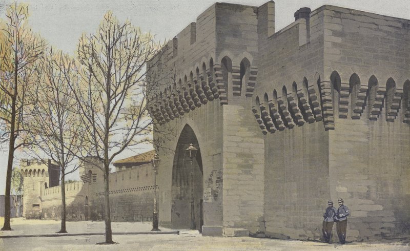 Avignon, Befestigungen von French Photographer