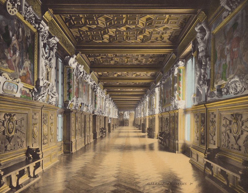 Fontainebleau: Galerie François I. von French Photographer