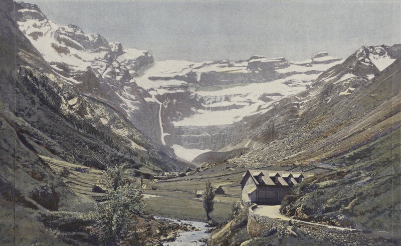 Gavarnie, Gesamtansicht des Zirkus von French Photographer