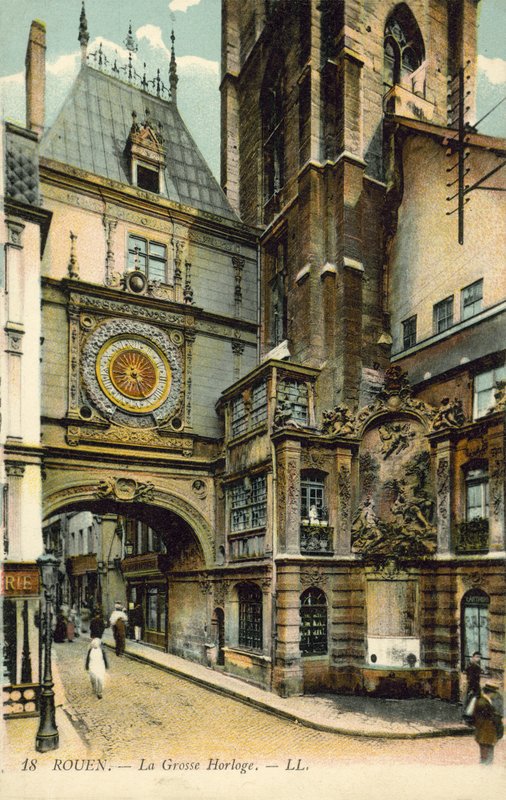 Gros Horloge, Rouen von French Photographer