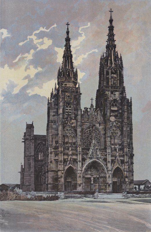 LEpine, Kirche Notre-Dame, Ensemble NO von French Photographer