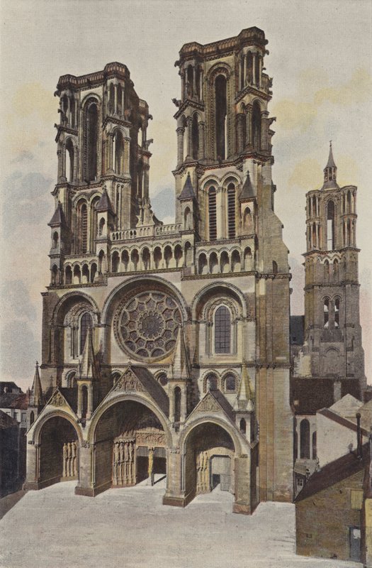 Laon, Kirche Notre-Dame (Kathedrale) von French Photographer