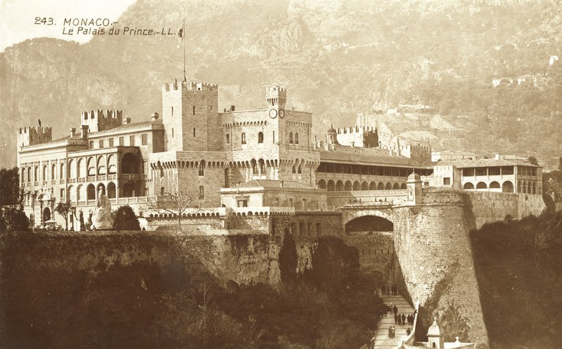 Monaco, Der Fürstenpalast von French Photographer