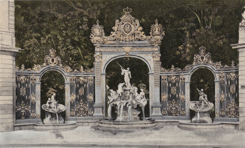 Nancy, Place Stanislas, Neptunbrunnen von French Photographer