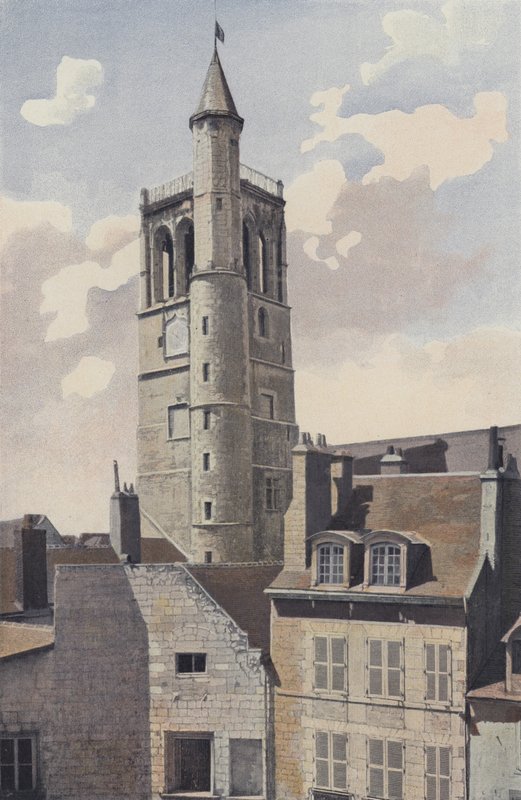 Orléans, Altes Rathaus, Glockenturm von French Photographer
