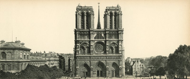 Paris, Die Notre-Dame-Kirche von French Photographer
