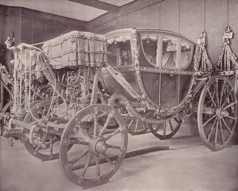 Paris: Königliche Kutsche, Musée Cluny von French Photographer
