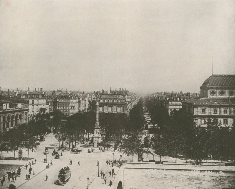 Paris: Der Place du Chatelet von French Photographer