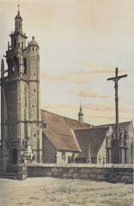 Ploubezre, Kirche, Ensemble SO von French Photographer