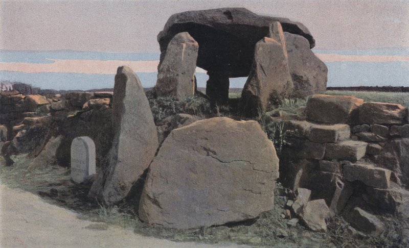 Plouharnel, Dolmen von Kergavat von French Photographer