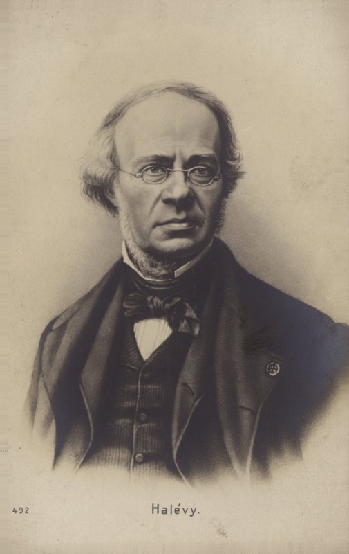 Porträt von Fromental Halevy von French Photographer