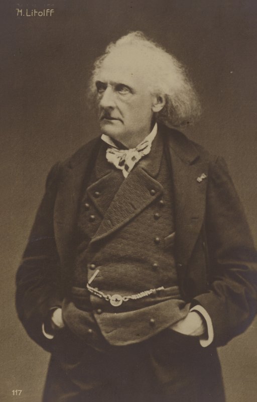 Porträt von Henry Litolff von French Photographer