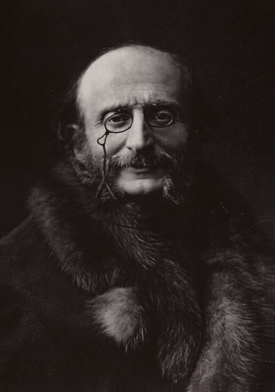 Porträt von Jacques Offenbach von French Photographer