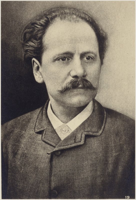 Porträt von Jules Massenet von French Photographer