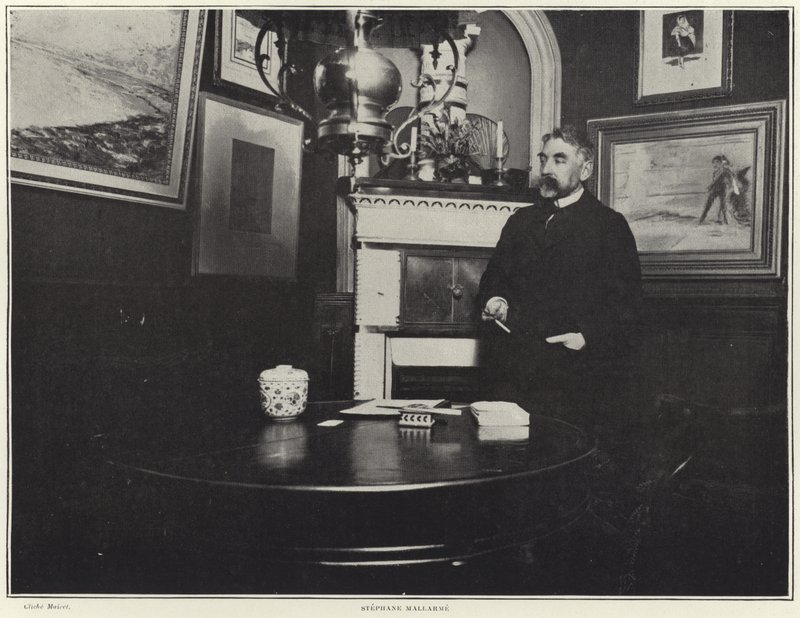Porträt von Stephane Mallarme von French Photographer