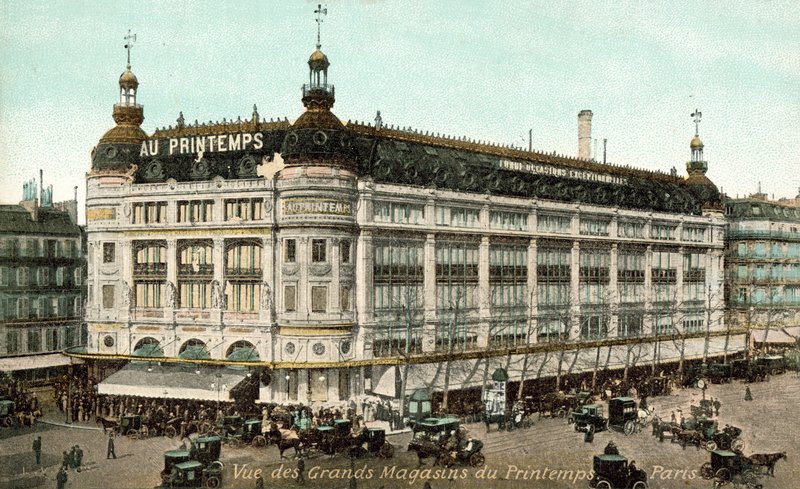 Printemps Kaufhaus, Paris von French Photographer