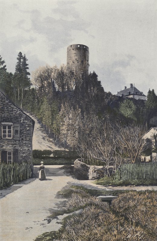 Rupt-sur-Saône, Schlossturm von French Photographer