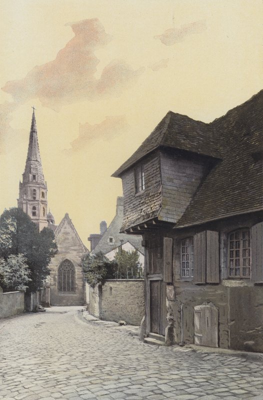 Saint-Calais, Altes Haus von French Photographer