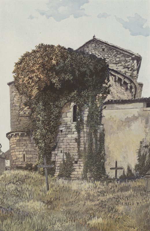 Sainte-Croix, Kirche, Apsis von French Photographer