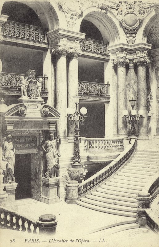 Treppe der Oper, Paris von French Photographer
