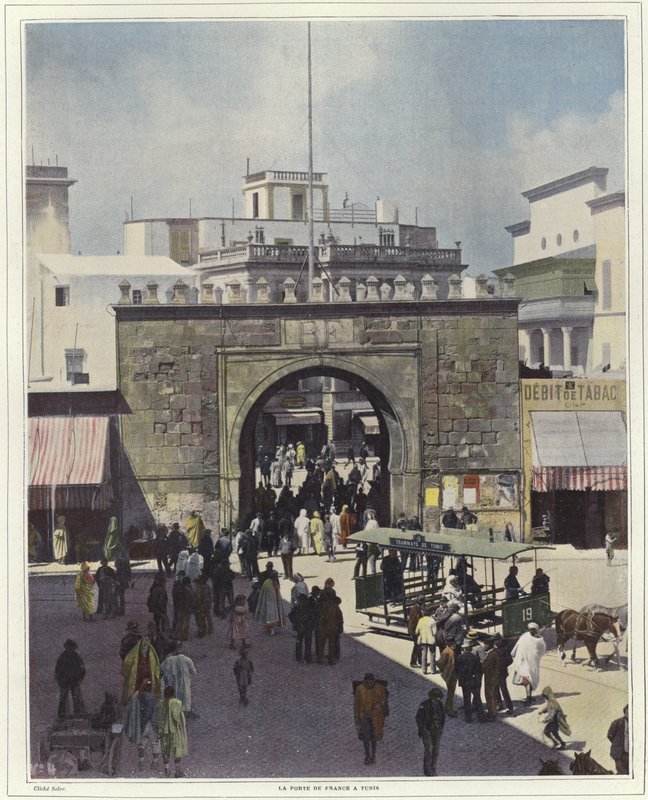 Das Seetor in Tunis von French Photographer