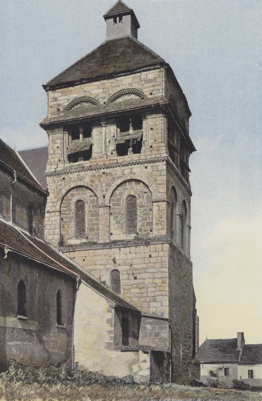 Vertus, Kirche, Turm NO von French Photographer