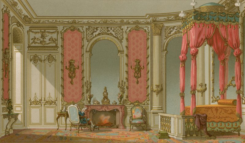 Ein Schlafzimmer von French School