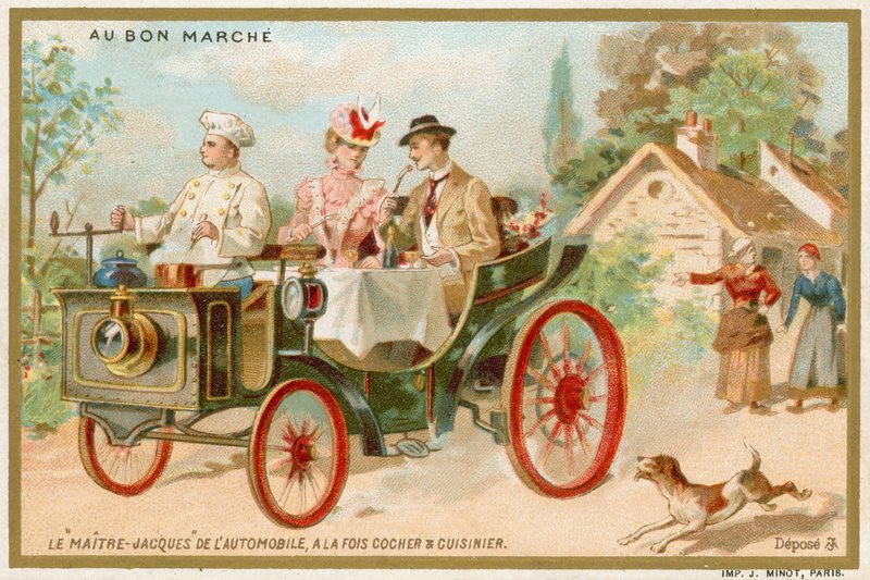 Speisewagen von French School