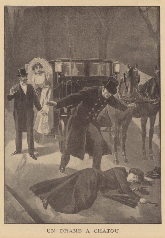 Ein Mord in Chatou, Paris von French School
