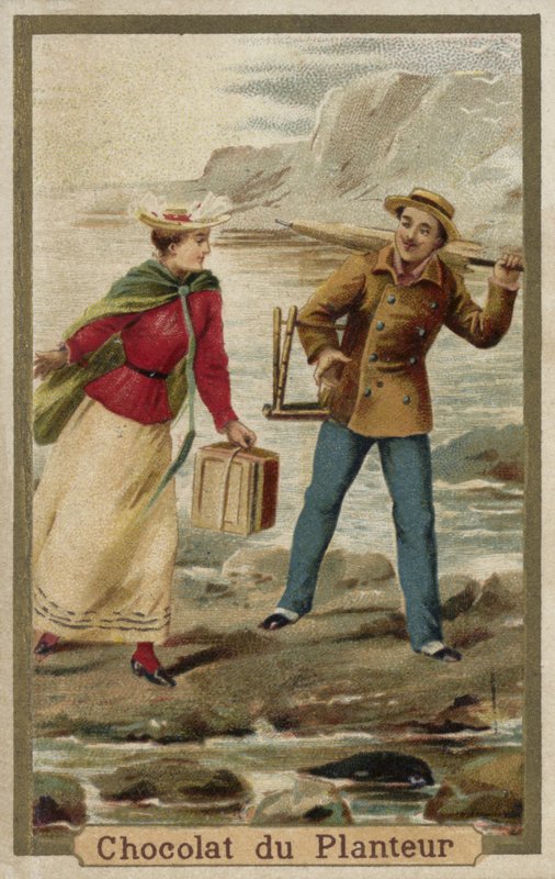Ein Spaziergang am Meer von French School