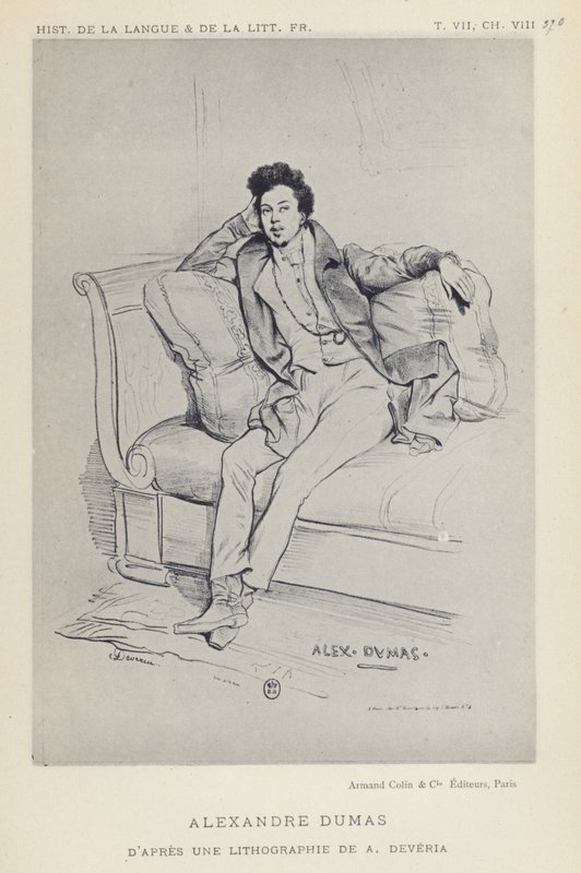 Alexandre Dumas von French School