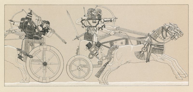 Assyrische Tracht von French School