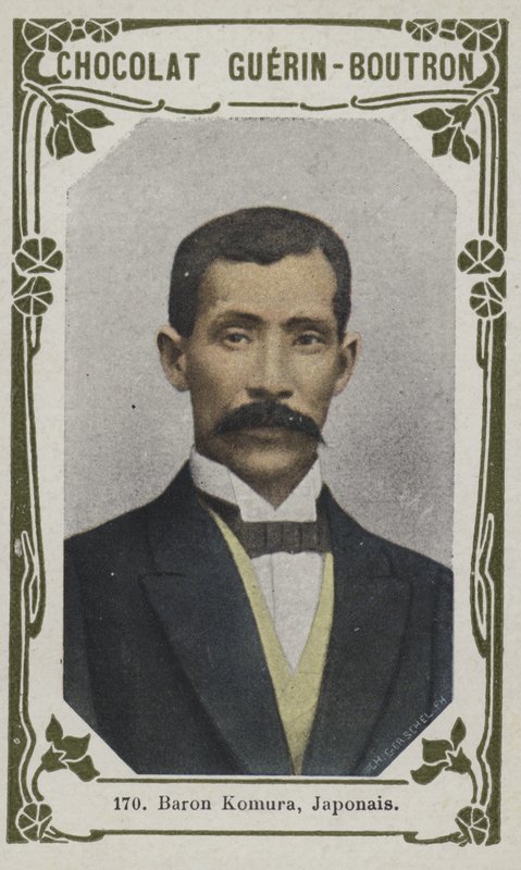 Baron Komura, Japaner von French School