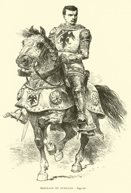 Bertrand du Guesclin von French School