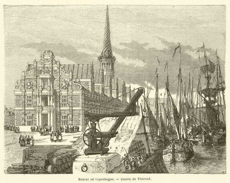 Börse von Kopenhagen von French School