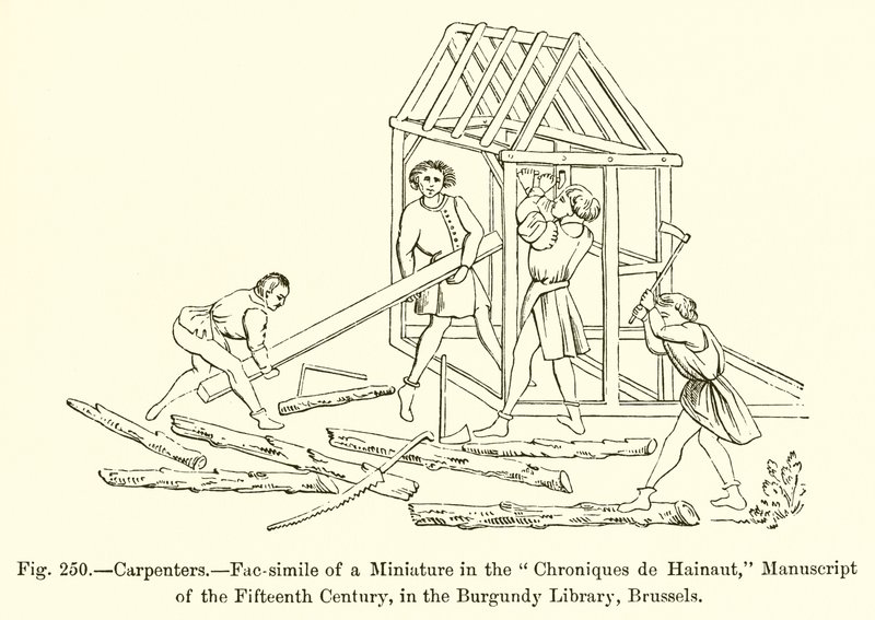 Zimmerleute von French School