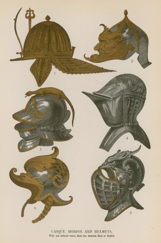 Helm, Morion und Helme von French School