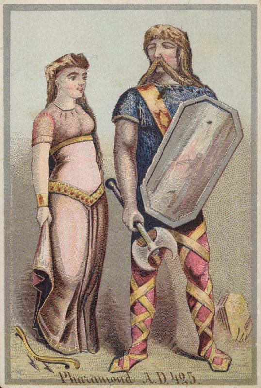 Keltischer Herr und Frau von French School