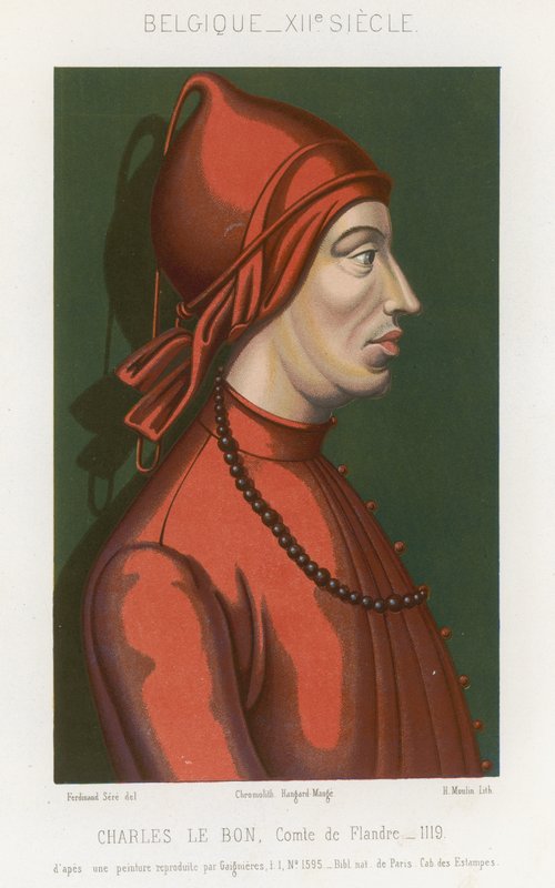 Karl I., Graf von Flandern von French School