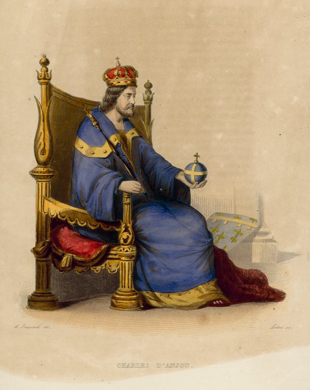Karl von Anjou von French School