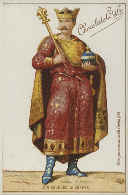 Karl der Kahle von French School