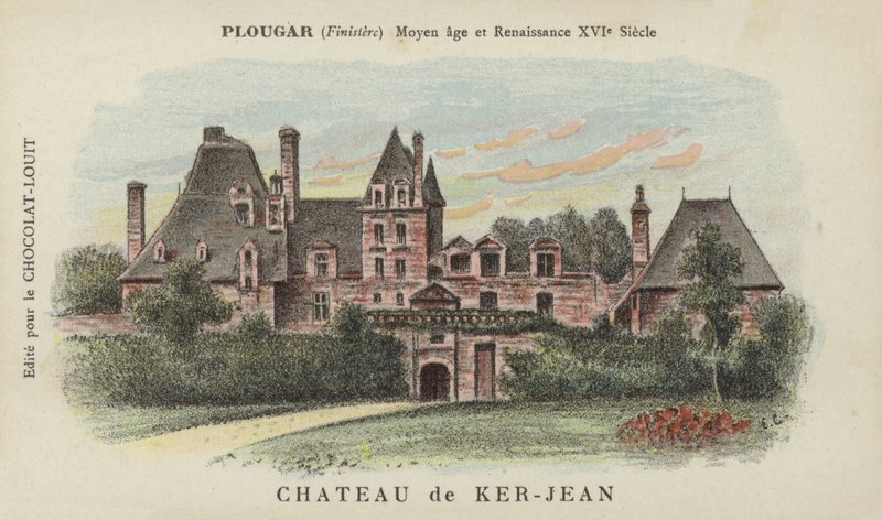 Schloss Ker-Jean, Plougar, Finistere von French School