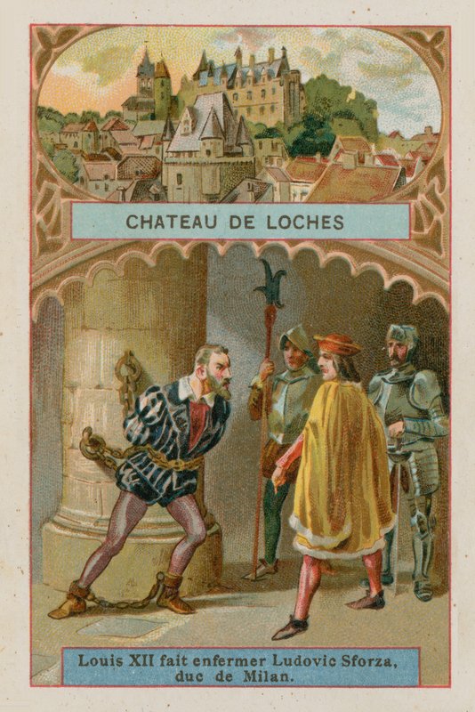 Schloss Loches von French School